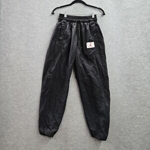 Air Jordan Women Activewear Pants S Black Jogger Jumpman Wings Of Flight Woven‎
